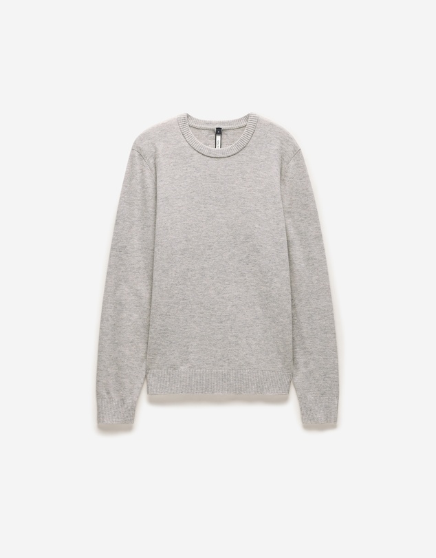 Calibre - Ultra Fine Merino Wool Sweater Silver