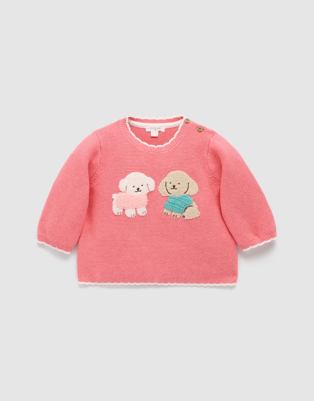 Purebaby - Puppy Jumper-Kids-Babies