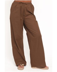 Petal & Pup - Ember Cotton Pants - Brown