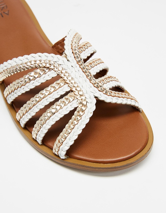 Naturalizer - Lane Slide - White Multi