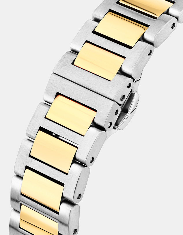 Michael Hill - Women's Two-Tone Watch with Diamonds in Gold Tone Stainless Steel