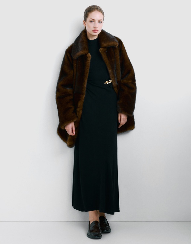 M.N.G - Knitted Dress With Metal Detail