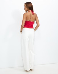 Dazie - Valetta Halter Tank Top