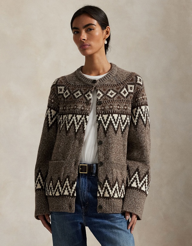 Polo Ralph Lauren - Fair Isle Wool-Blend Cardigan
