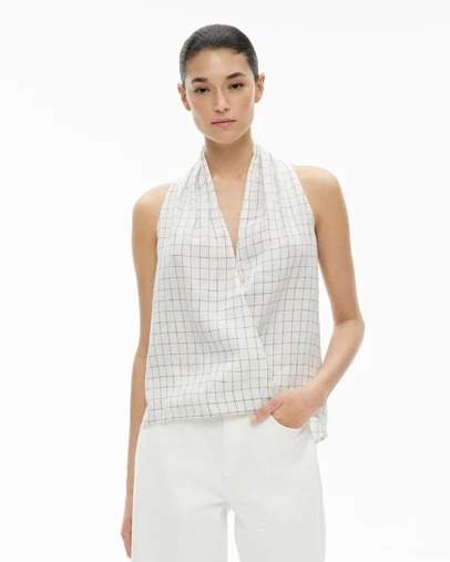 Witchery - Linen Wrap Top