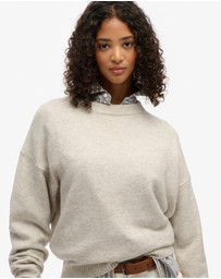 Superdry - Slouchy Crew Neck Jumper