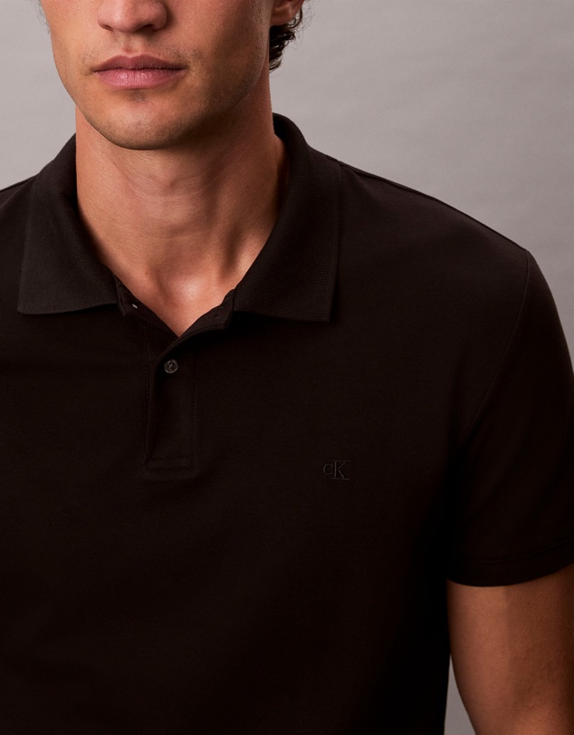 Calvin Klein - Supima Cotton Slim Refined Pique Polo Shirt
