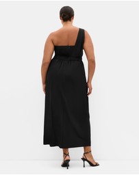 City Chic - Allure One Shoulder Maxi Dress