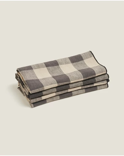 Carlotta + Gee - 100% Linen Napkin Set