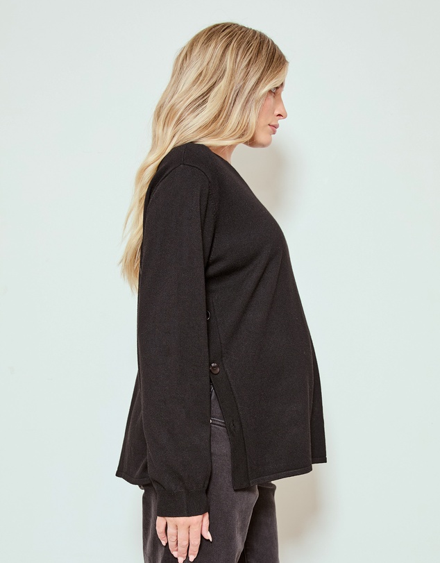 Soon Maternity - Soft Knit Feeding Top