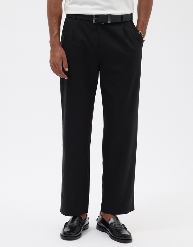 AERE - Pleated Wool Blend Trousers