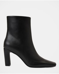 Forever New - Sophie High Block Heel Ankle Boots