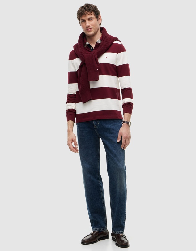 Tommy Hilfiger - Rugby Stripe LS Polo Shirt