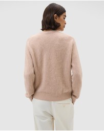Oroton - Cashmere Blend Knit Jumper