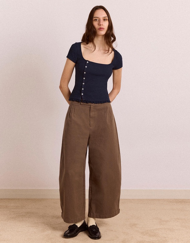 Damson Madder - Posie Short Sleeve Top