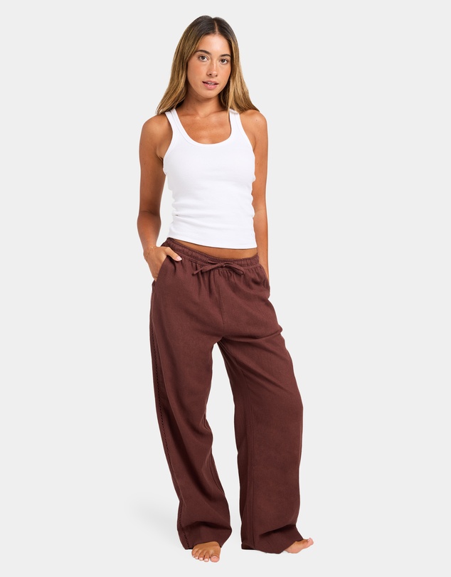 Roxy - Womens Sun Lover Elastic Waist Pants