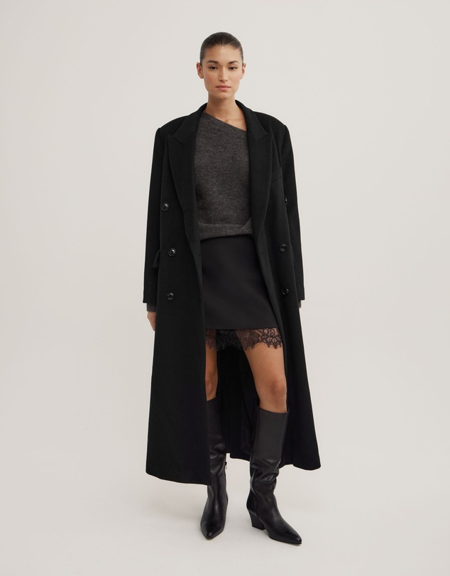 Witchery - Fluffy Asymmetric Knit