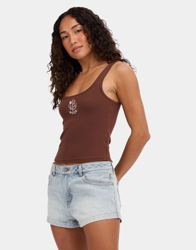 RVCA - Womens Sun Valley Knit Tank Top