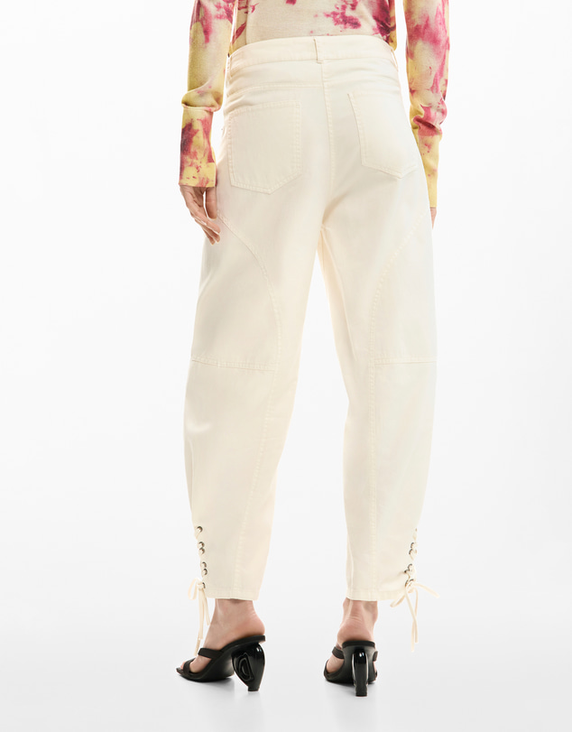 Desigual - Trousers with ties