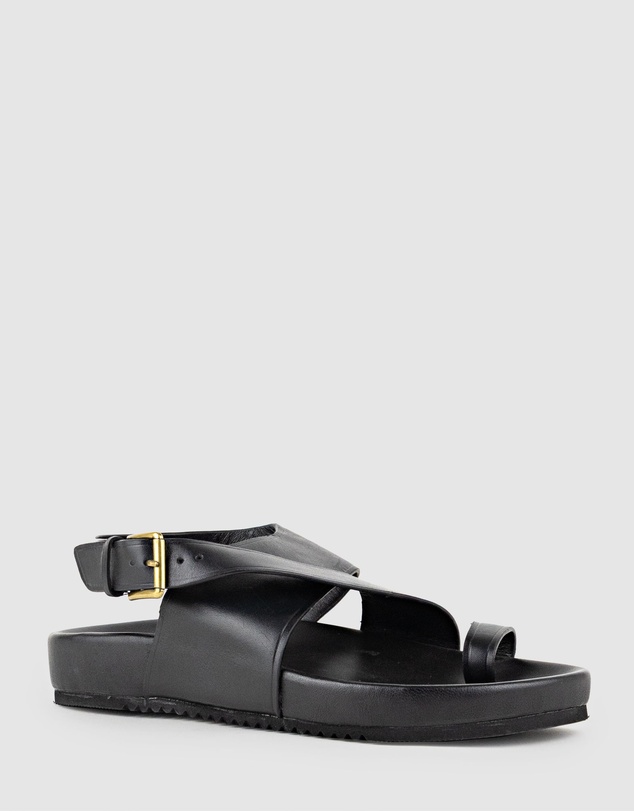 Edward Meller - TAMRYN Crossover Sandal with Toe Thong