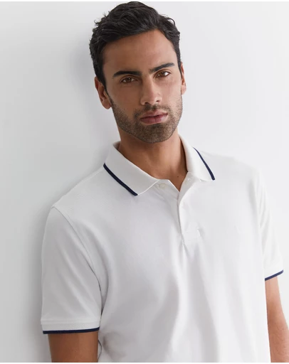 Sportscraft - Sc Tipped Pique Polo