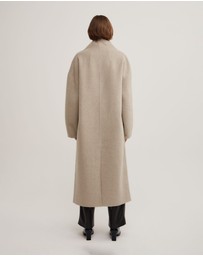 Witchery - Funnel Wrap Neck Coat