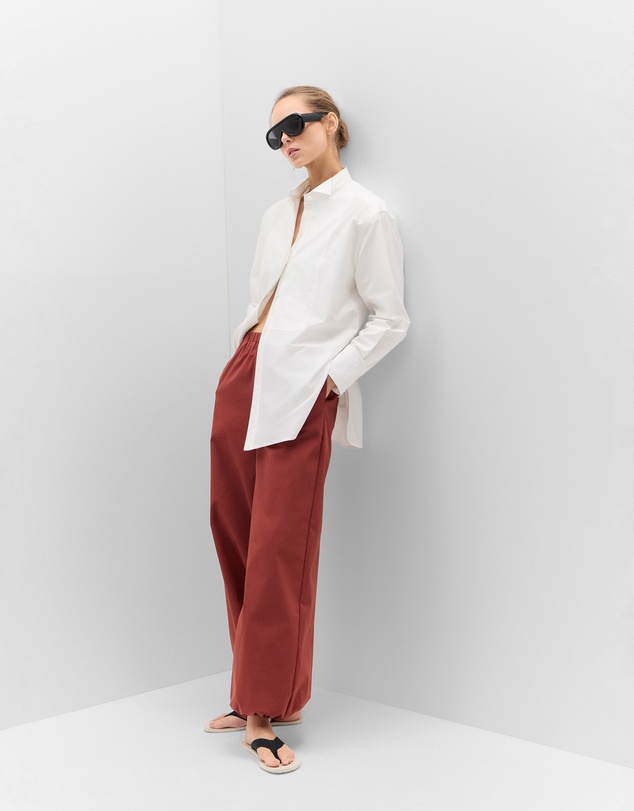 UNISON - Tuxedo Collar Shirt