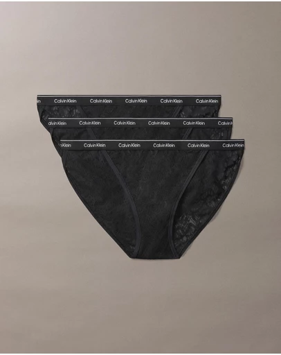 Calvin Klein - 3-Pack Icon Lace Bikini