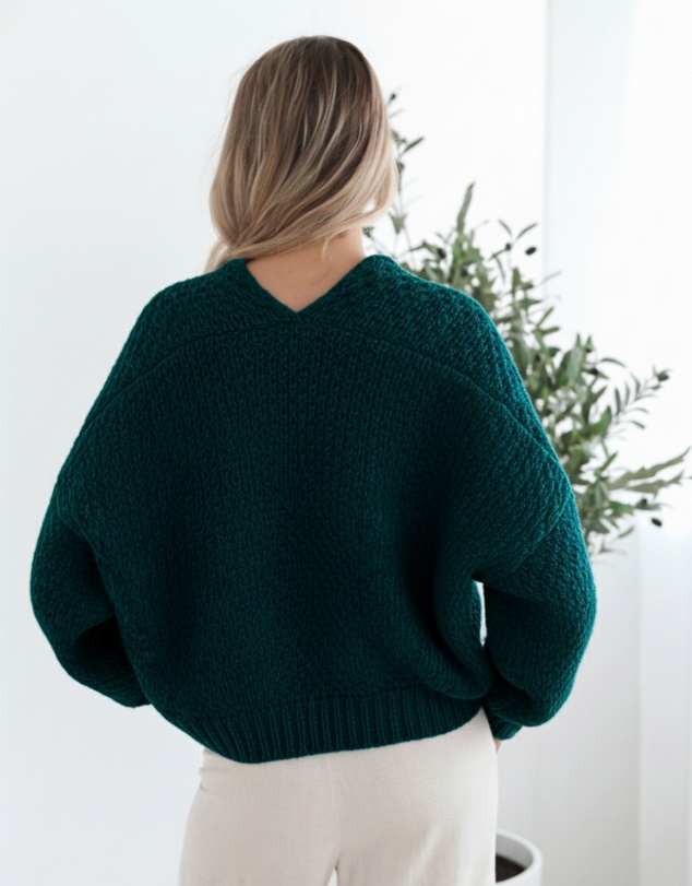 Esther & Co - Dorine Cardigan - Teal