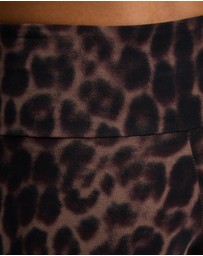 adidas Sportswear - Seasonal Essentials Leopard Print Biker Shorts With 3-Stripes