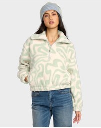 Billabong - Womens Barra Half Zip Pullover
