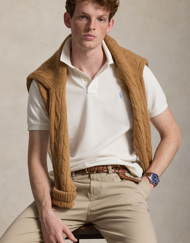 Polo Ralph Lauren - ICONIC EXCLUSIVE - Iconic Custom Slim Fit Mesh Polo