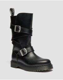 Dr Martens - Anistone Strap High Boots - Unisex