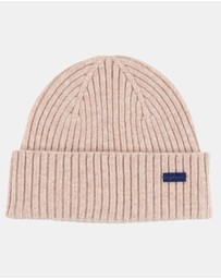 Henry Bucks - HENRY BUCKS Merino Wool Beanie BEIGE
