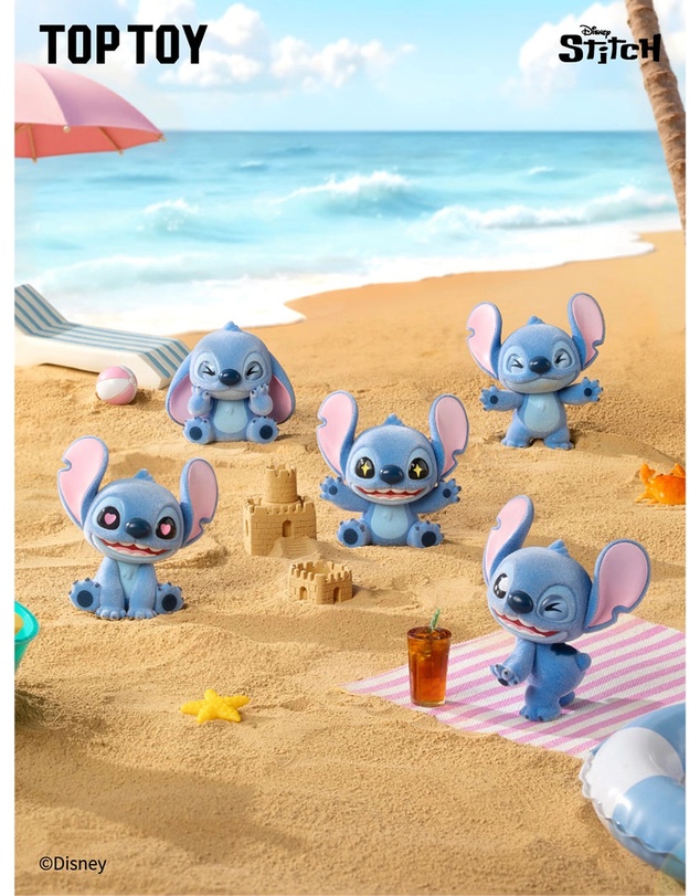 Jasnor - Disney Stitch Mini Fluffy Series Figures Surprise Bag