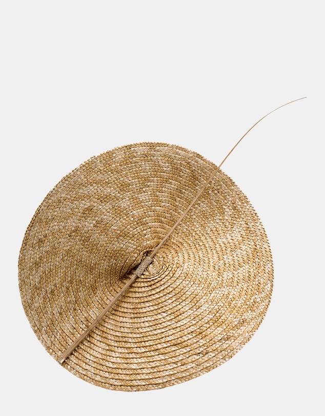 Morgan & Taylor - Frita Fascinator in Natural Beige