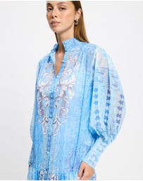 Mossée - Zinnia Sheer Maxi Dress