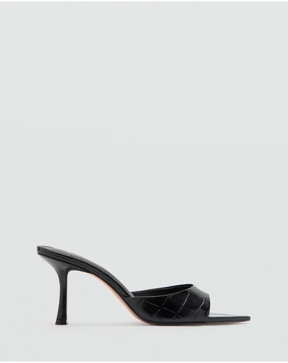 M.N.G - Croc Heels