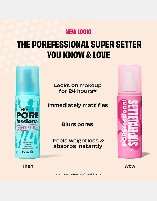 Benefit Cosmetics - The Porefessional Super Setter Spray Mini 30ml