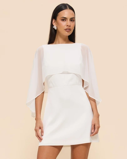 CHANCERY - Nicole Cape Mini Dress