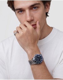 Daniel Wellington - Iconic GMT Link 40mm Ceramic Bezel