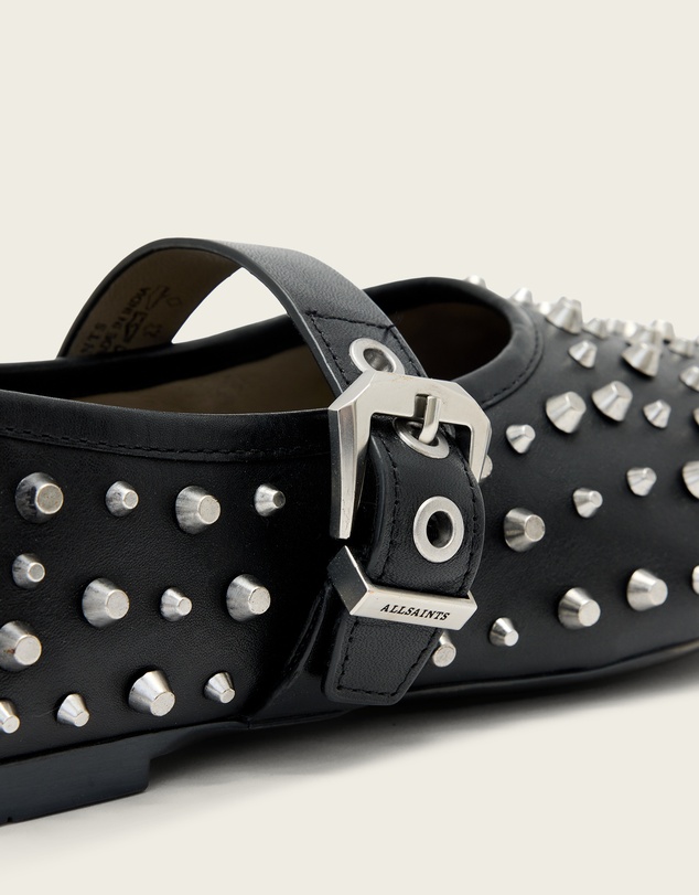 AllSaints - Sabine Stud Shoes - Women's