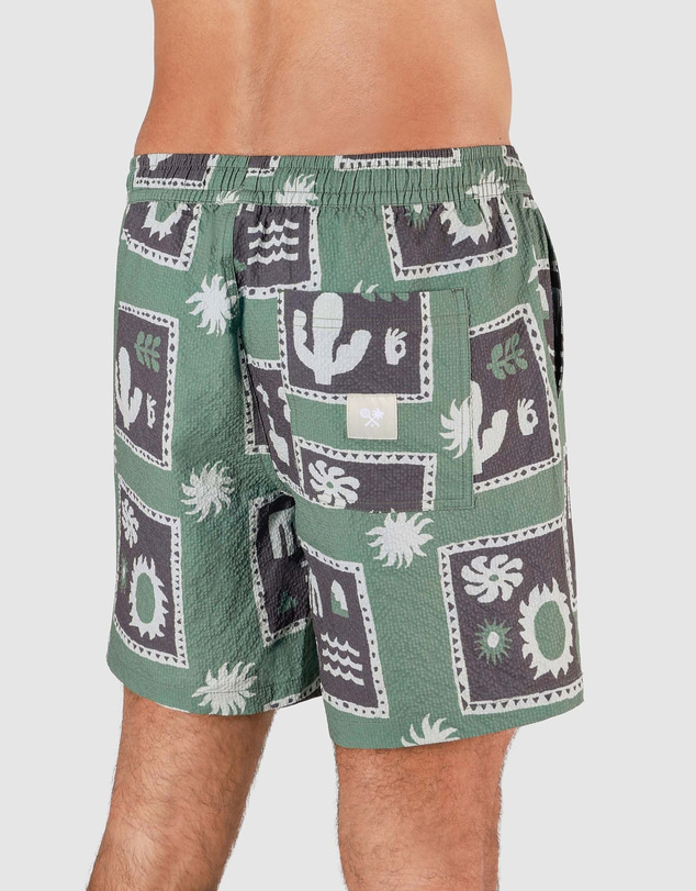 Skwosh - Joshua Tree Everyday Shorts in Green