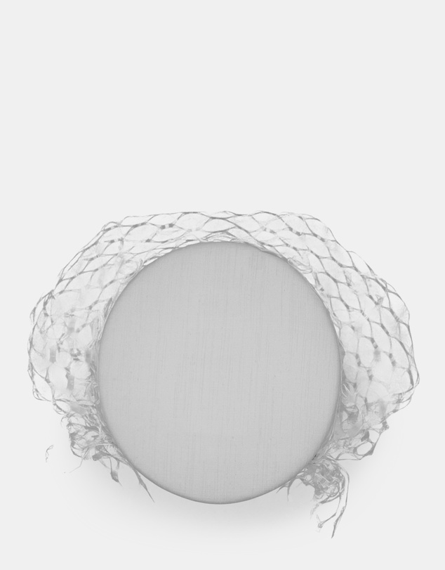 Morgan & Taylor - Zahra Pillbox Hat in White