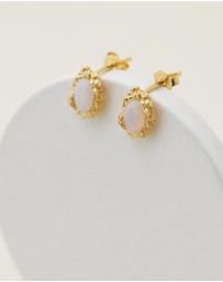 Native Sol - Simone Opal Studs