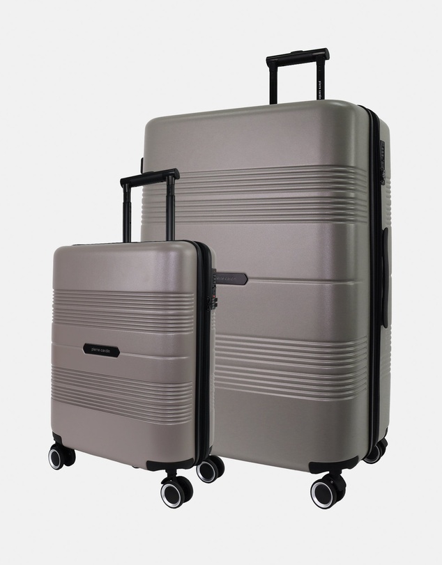 Pierre Cardin - Pierre Cardin Impact Hard Shell Large and Cabin Bundle 2-Piece Set