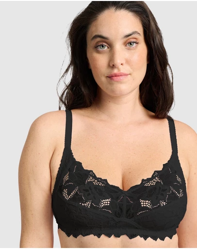 Sans Complexe - Coton d'Arum Organic Cotton Wirefree Lacy Bra