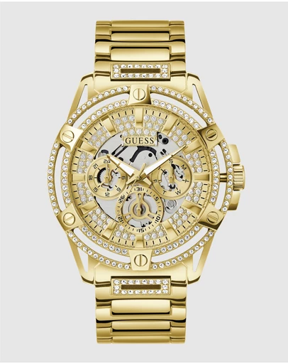 GUESS - Guess King Gold Tone