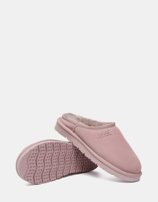 EVERAU - Australian Shepherd Ugg Nano Classic Slipper Cow Suede Upper House Shoes