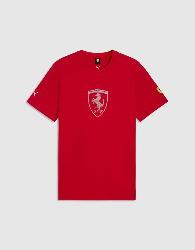 Puma - Scuderia Ferrari Tonal Shield Tee - Men